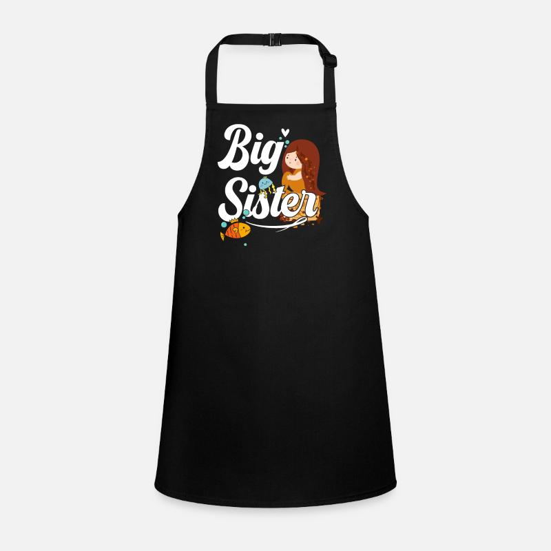 Große Schwester Big Sis Schürze für Kinder