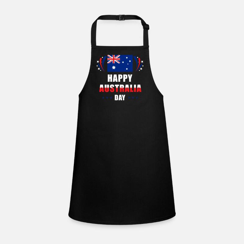 Australien Happy Australia Day Schürze für Kinder