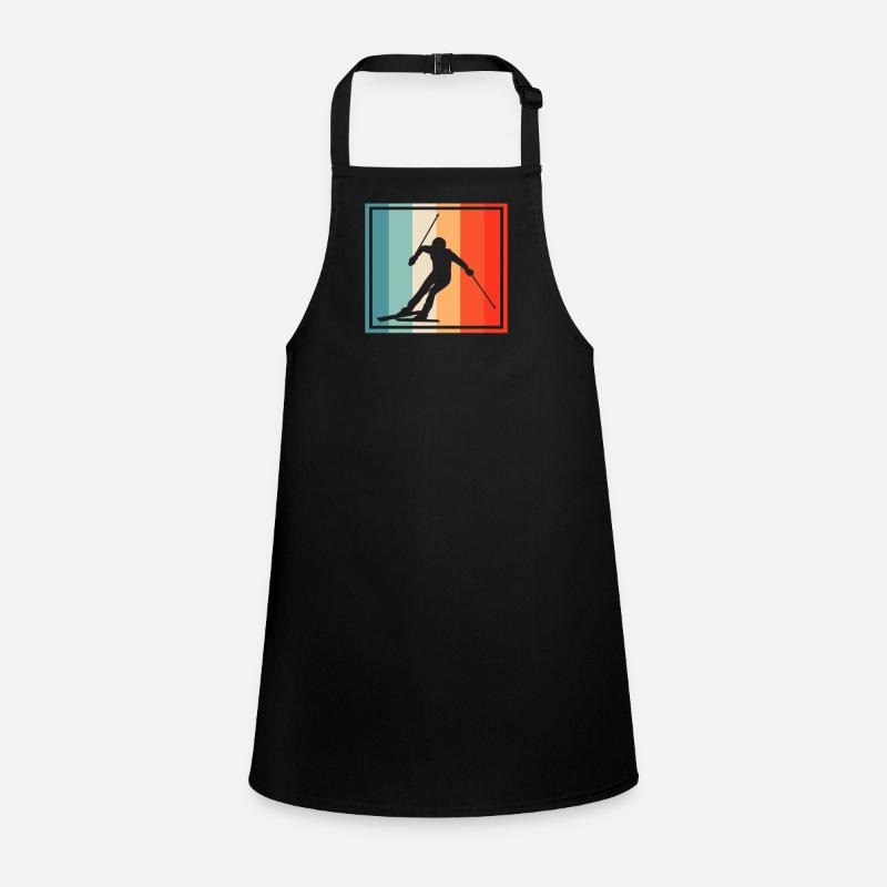 Ski Retro Children's Apron