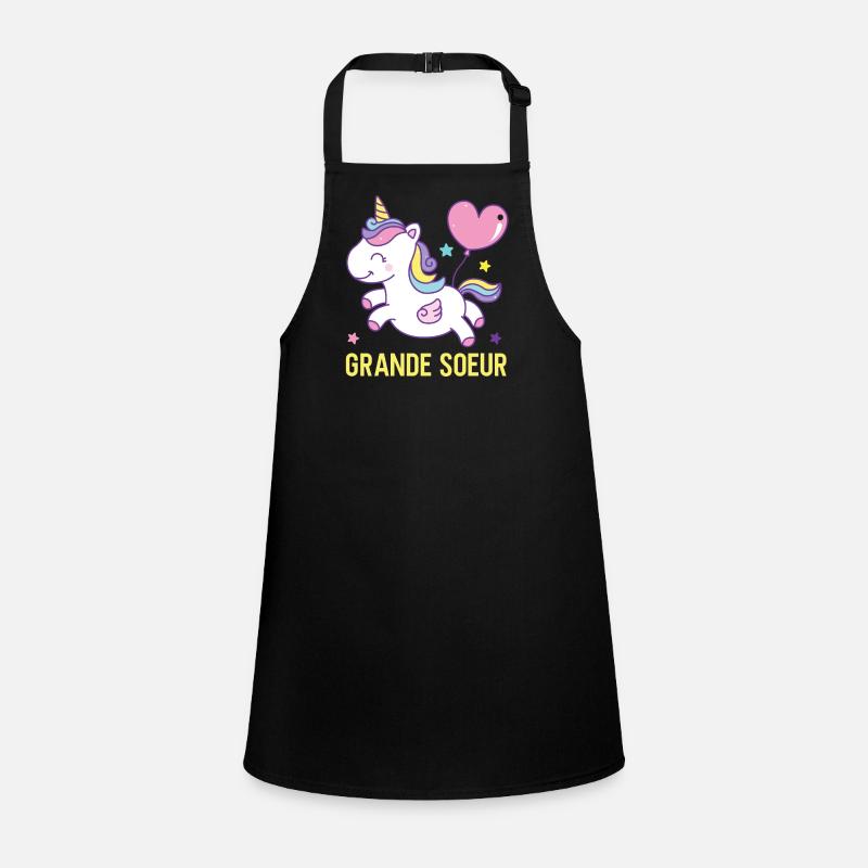 Big sister Unicorn Children's Apron