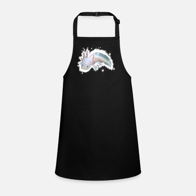 white axolotl Children's Apron
