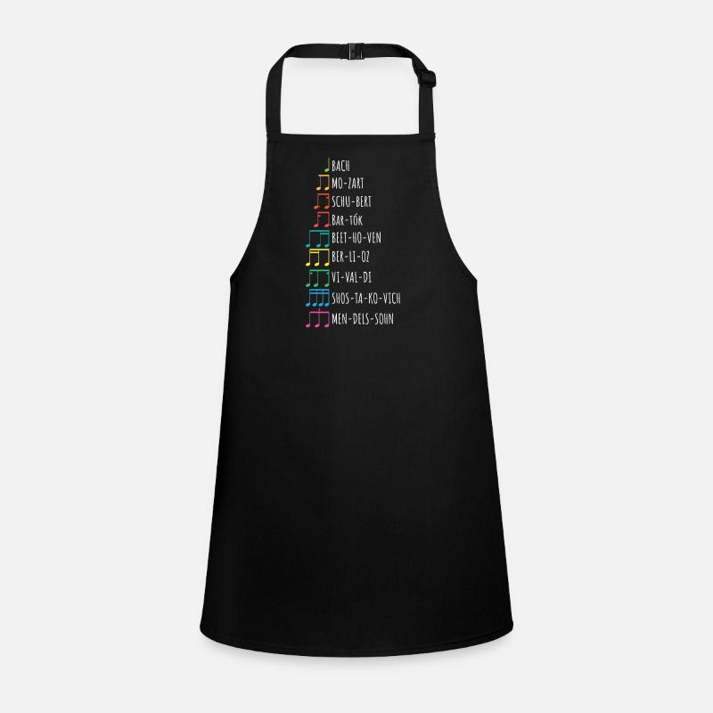 Classical composers, composers, music Children's Apron