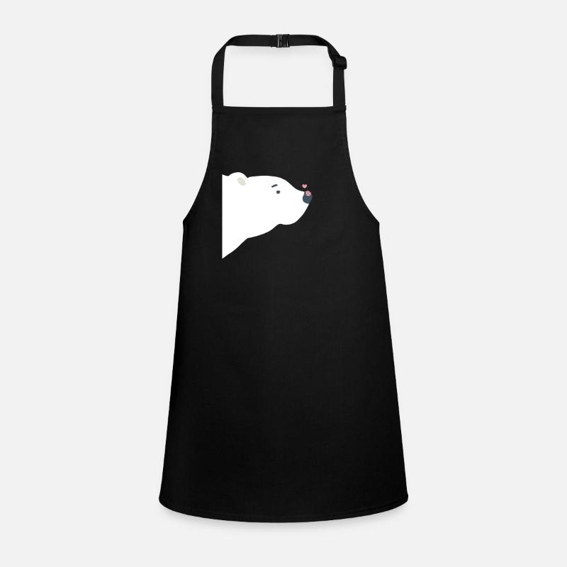 Eisbär Schürze für Kinder