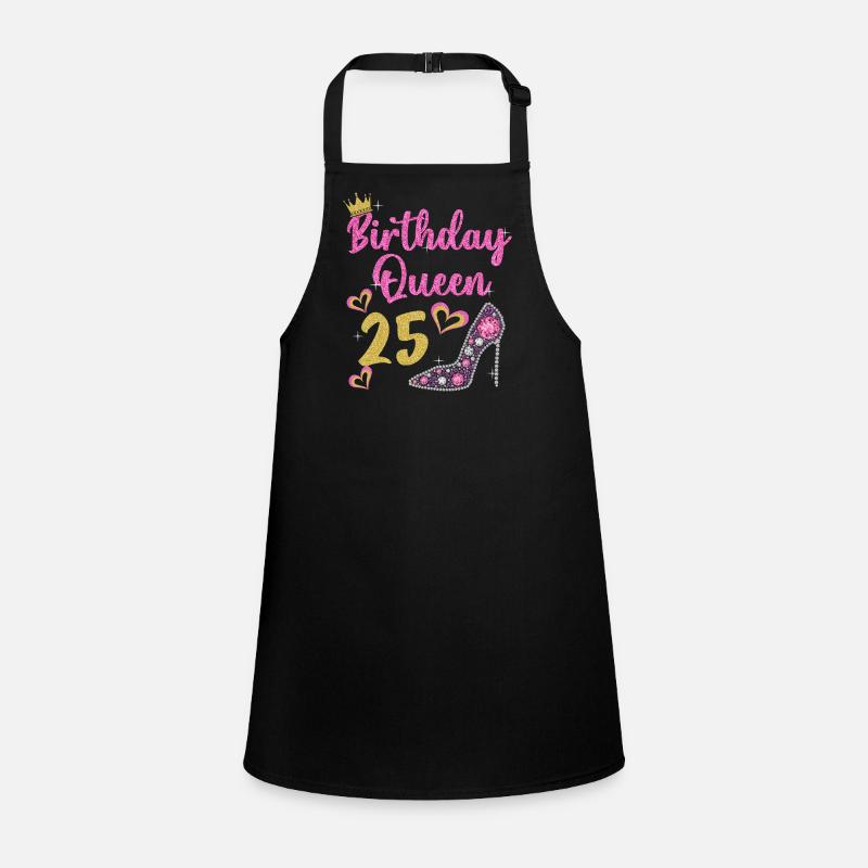 25th birthday Queen 25 years Twenty-five Children's Apron