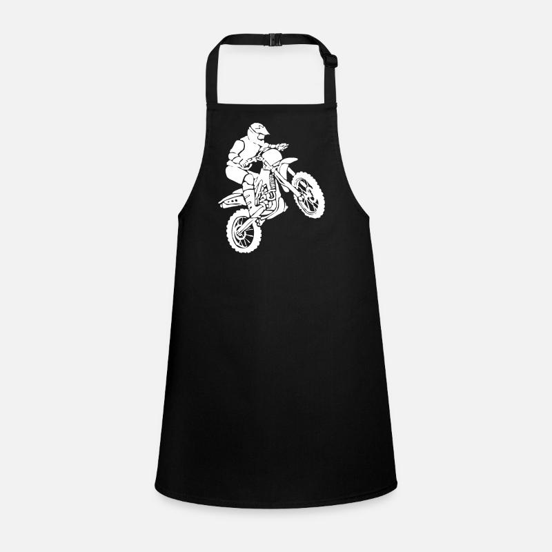 Motocross Enduro Tablier Enfant