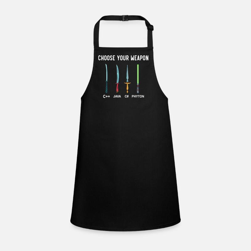 PHYTON PROGRAMMER Programming Encoder Encoding Children's Apron