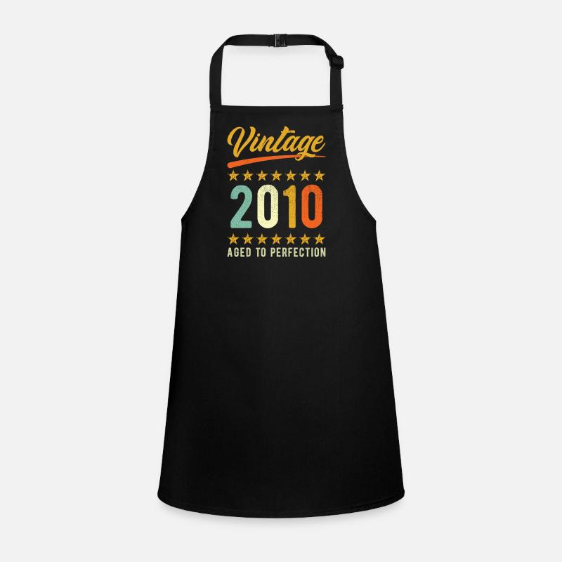 Birthday Slogan Vintage 2010 Children's Apron