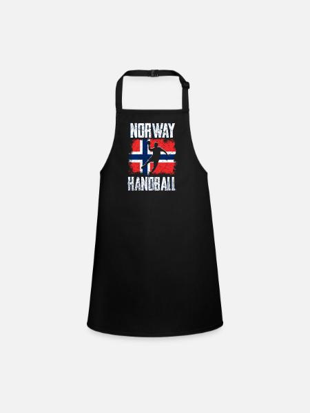 Norvège Handball - Tablier Enfant - noir