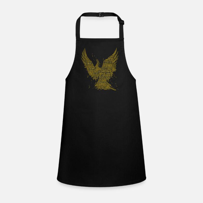PHOENIX: Word-Art Design! Mythical creatures, mythology Children's Apron