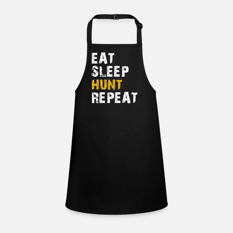 Schlafjagd wiederholen Schürze für Kinder