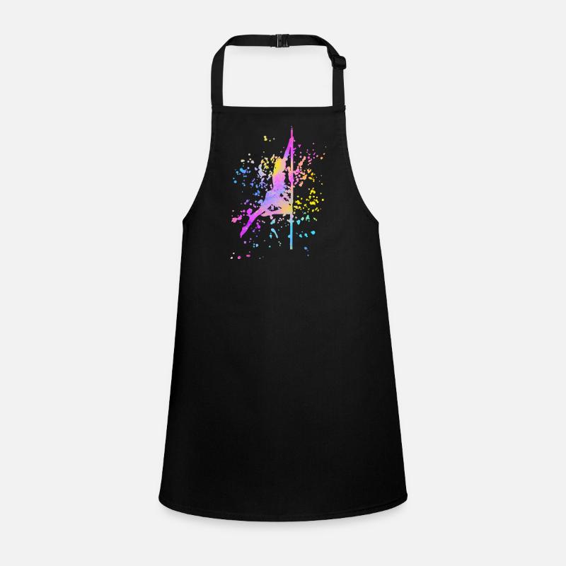 Pole Dance Fitness Couleur Splash Pole Dance Tablier Enfant