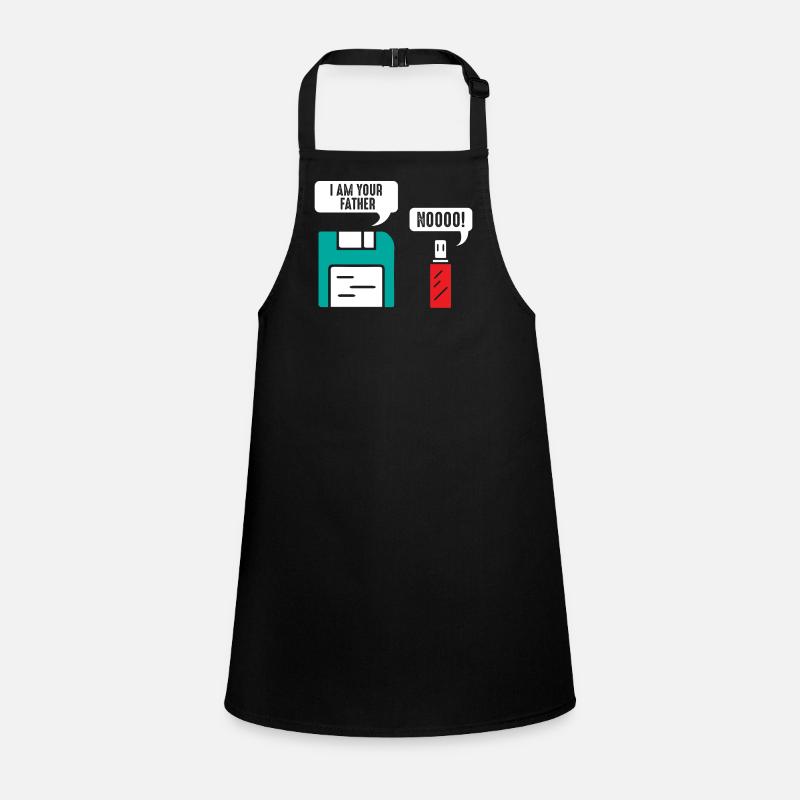 Informatiker Nerd Geek Schürze für Kinder