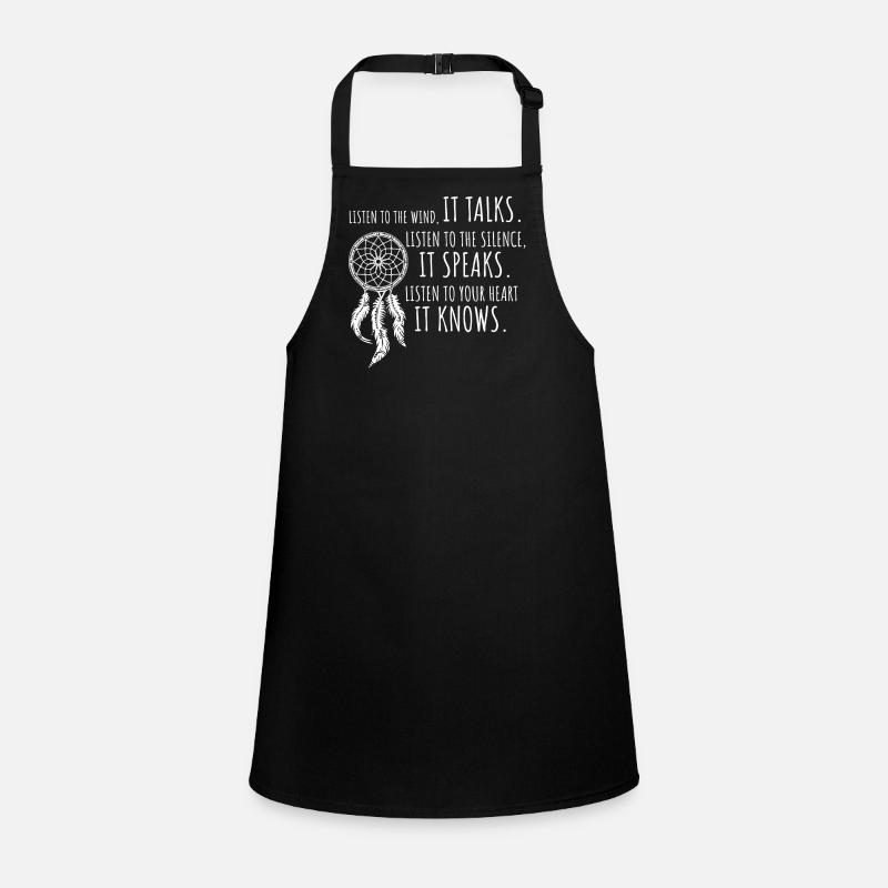 Native American Dreamcatcher Poem Children's Apron