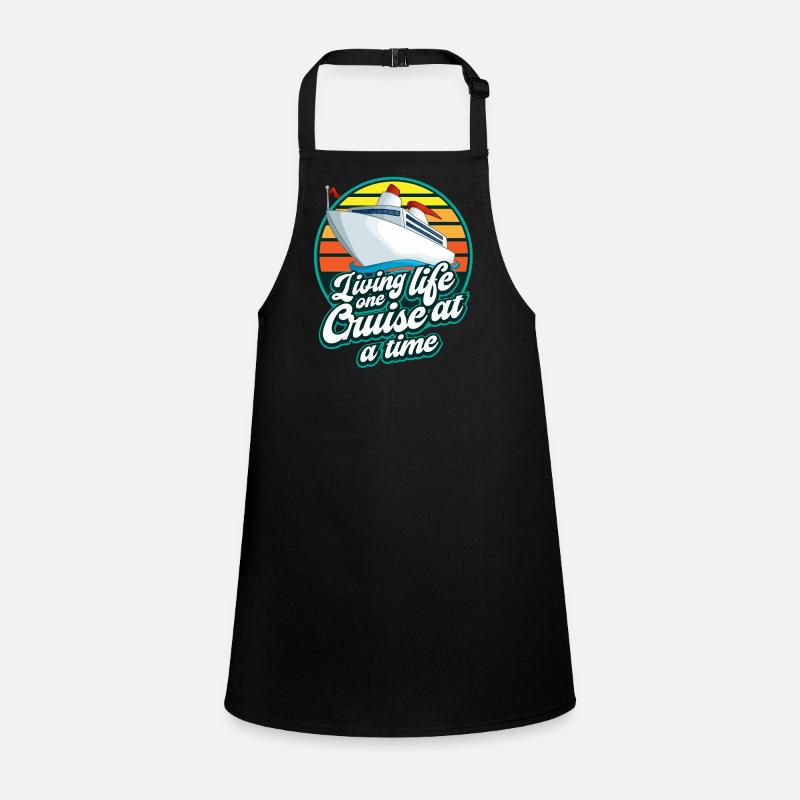 Cruise, ships, holidays on a ship Children's Apron