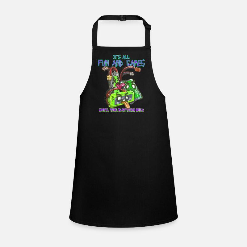 FPV Drone Pilot RC Racing Freestyle Drones Children's Apron
