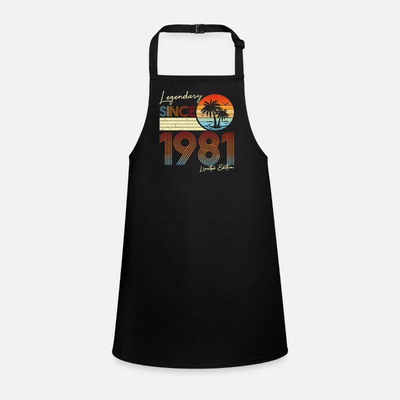 Legendär seit 1981 Limited Edition Schürze für Kinder