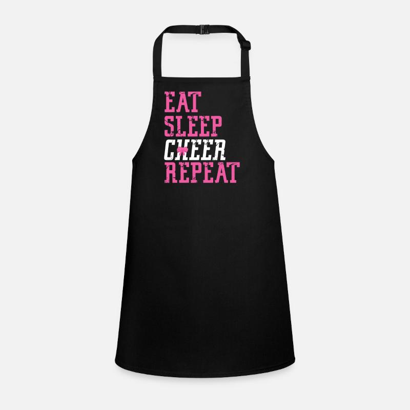 Cheer Cheerleading Eat Sleep Cheer Children's Apron