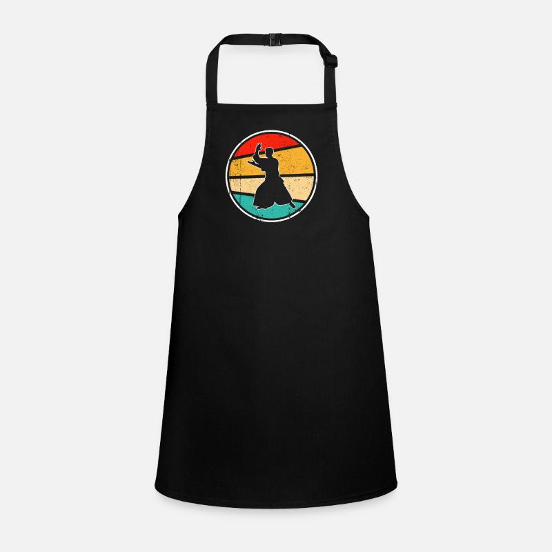 Aikido Retro Logo Schürze für Kinder