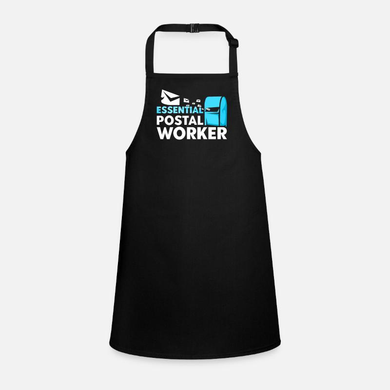 System-relevant postman Postman Delivery man Children's Apron
