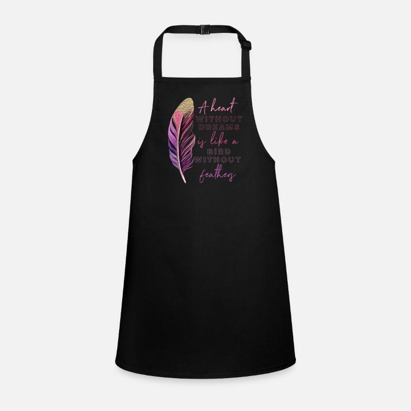Inspiration Saying Feather Children's Apron
