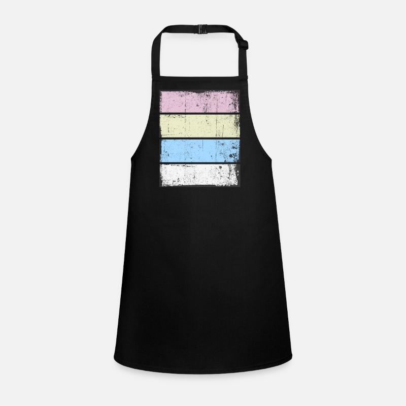 Retro Background Sunset Grunge Pastel Children's Apron