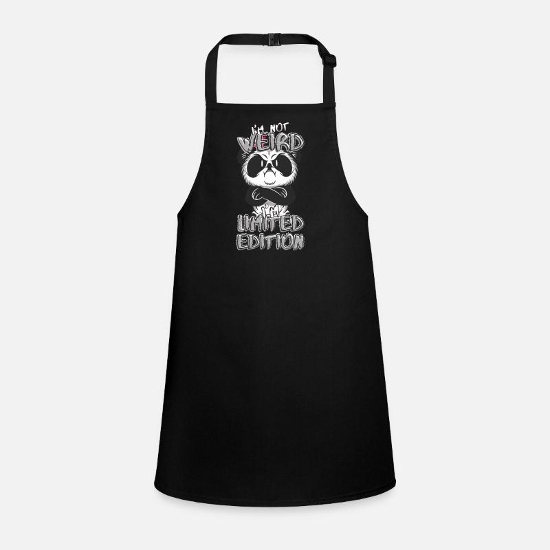 Annoyed Cartoon Panda - Édition Limitée - Dicton Tablier Enfant