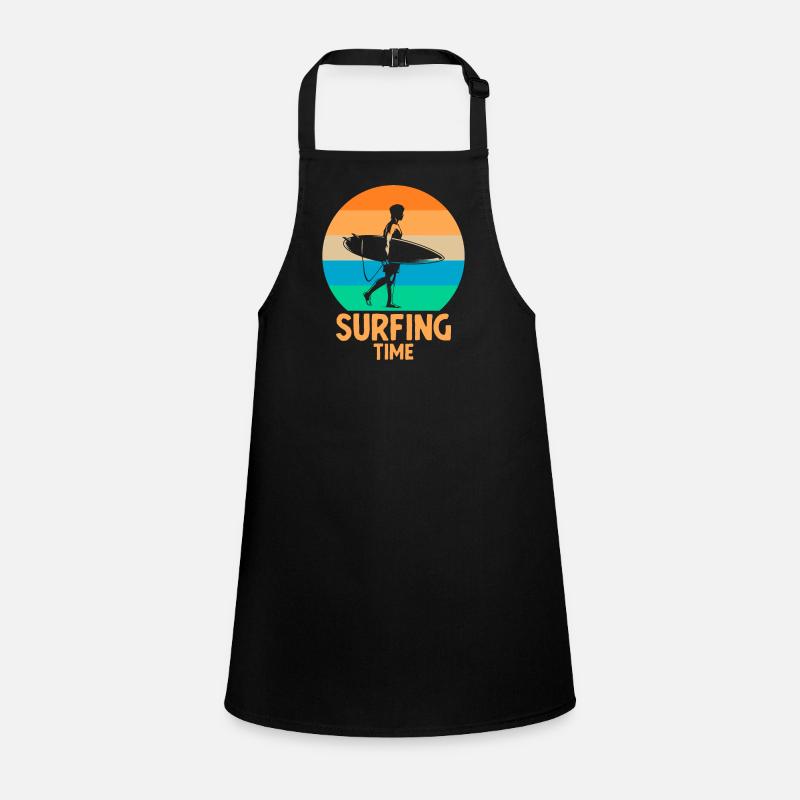 Surfing Time Children's Apron