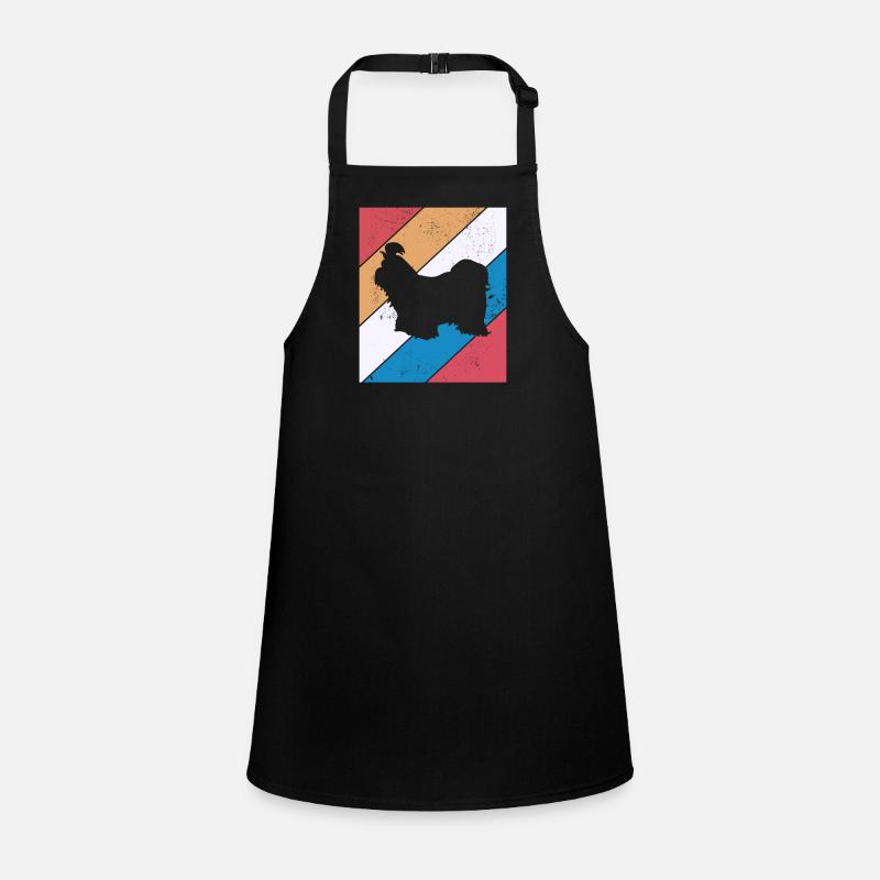 Shih Tzu dog lover Retro vintage Gift idea Children's Apron