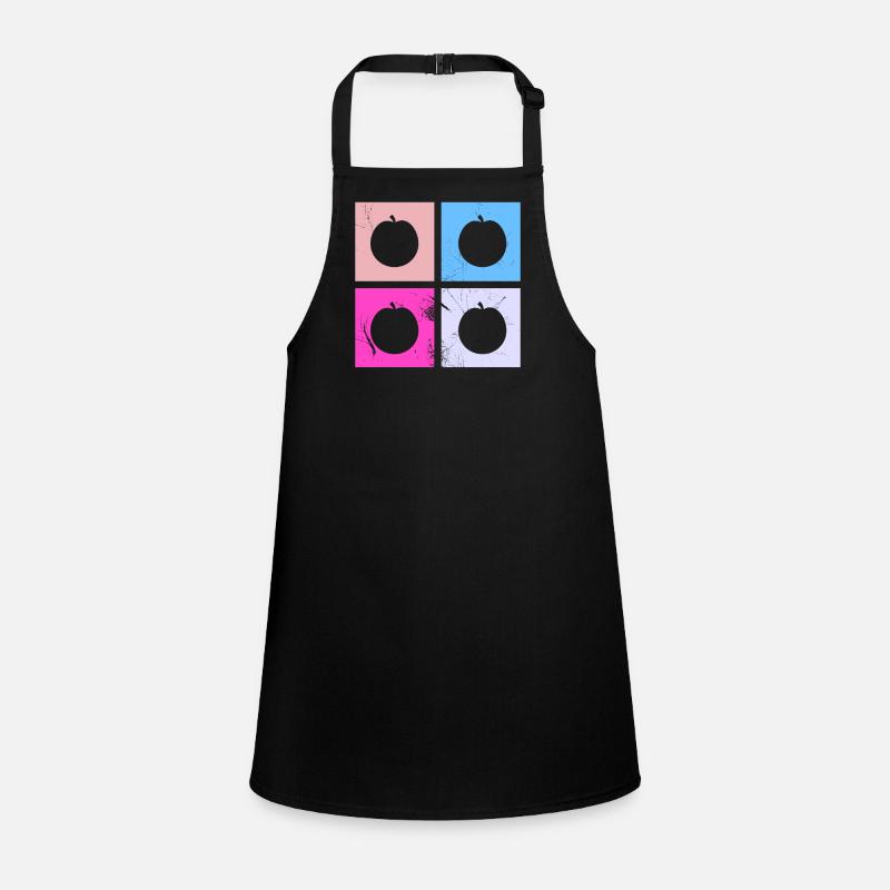Apricot Fruit Lover Retro Veggie Diet Idée cadeau Tablier Enfant