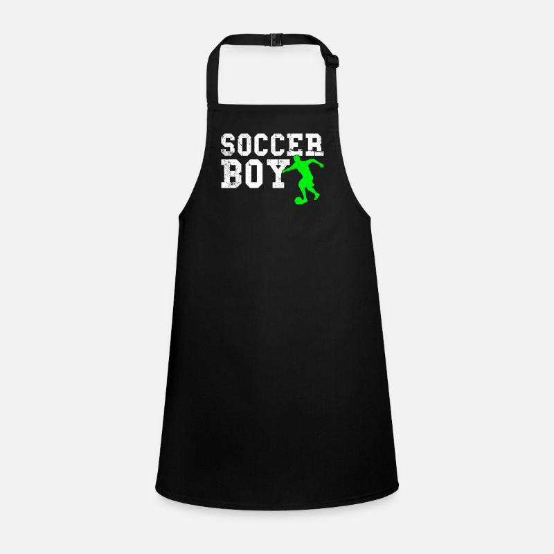soccer boy Schürze für Kinder