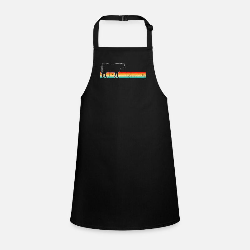 Bœuf de vache Retro Tablier Enfant