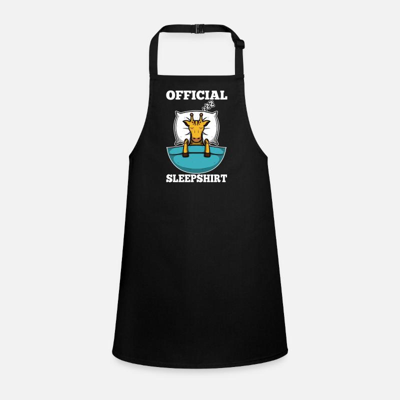 Official sleepshirt Giraffe Schürze für Kinder
