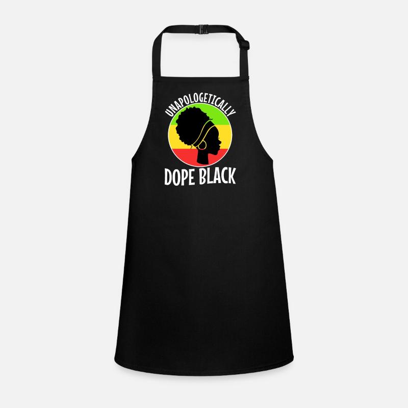 Unapologetically black Children's Apron