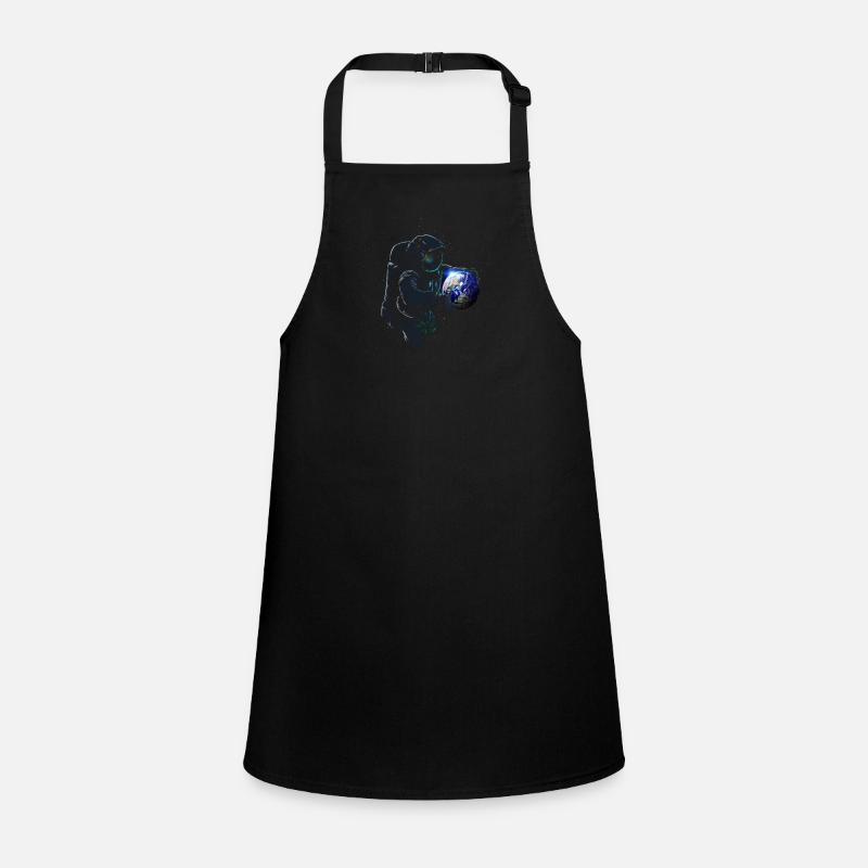 astronaute avec la Terre Tablier Enfant