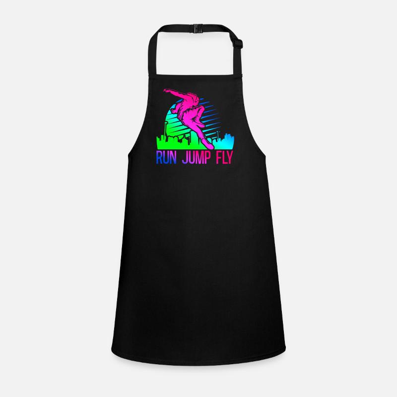 Parkour Free Running Traceur 80S Tablier Enfant
