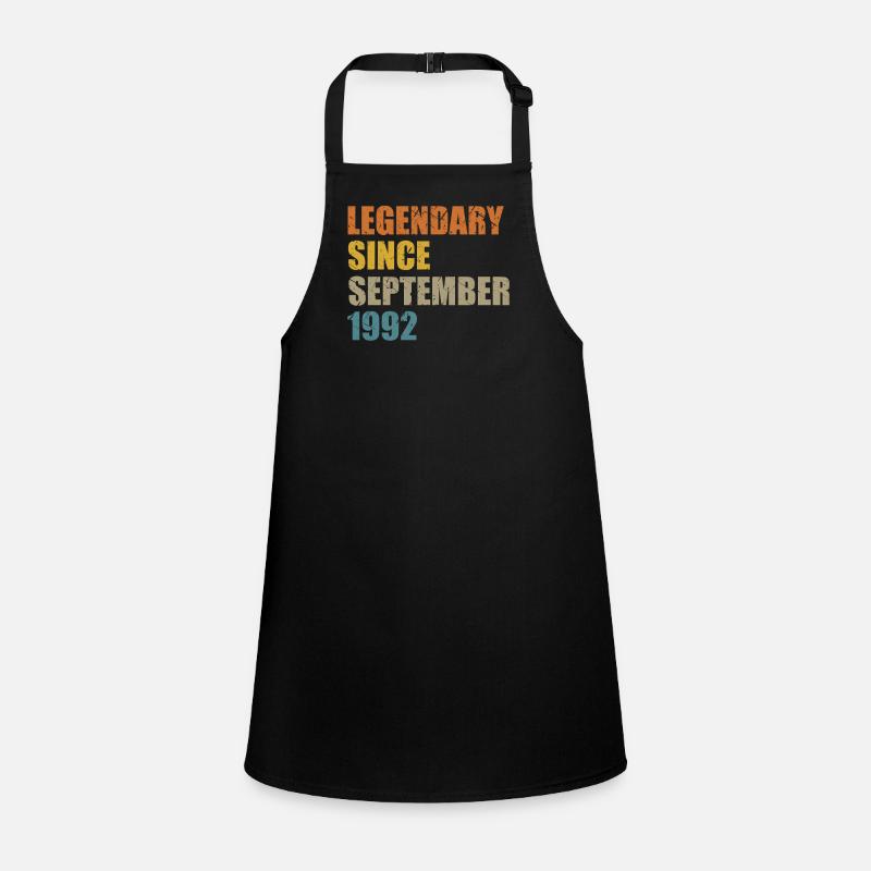 Born September 1992 30 years 30s 30th birthday Children's Apron