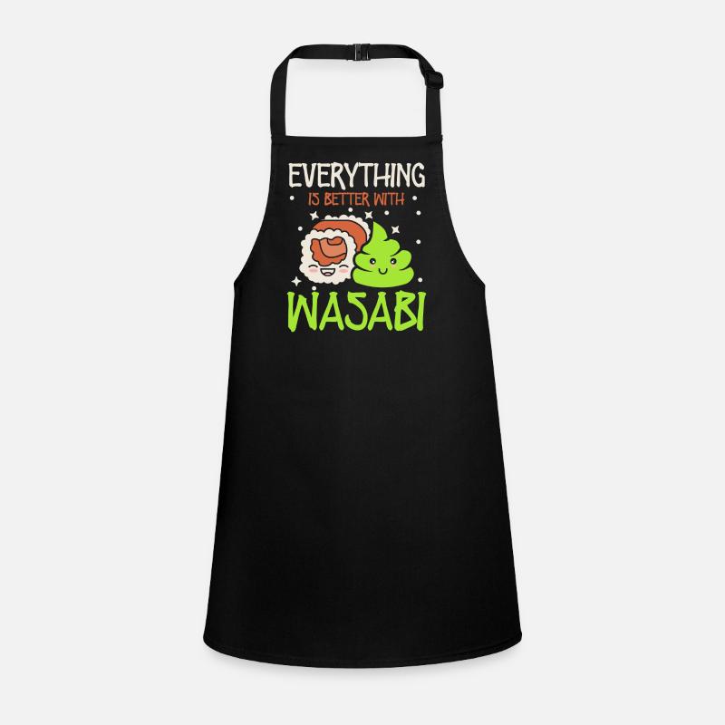 Everything is better sushi lovers Japan Children's Apron