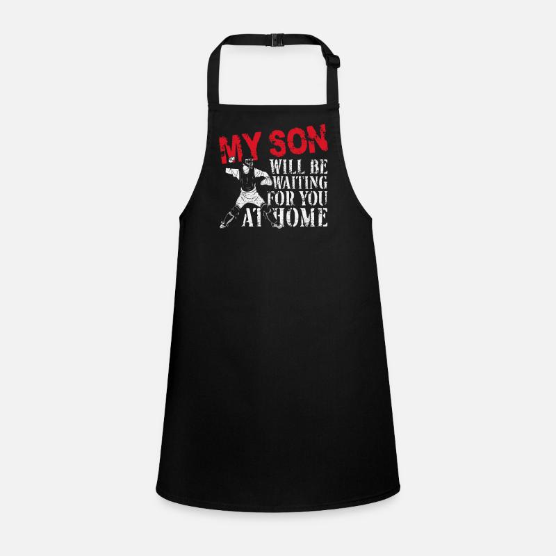 Baseball Fan Catcher Vintage My Children's Apron