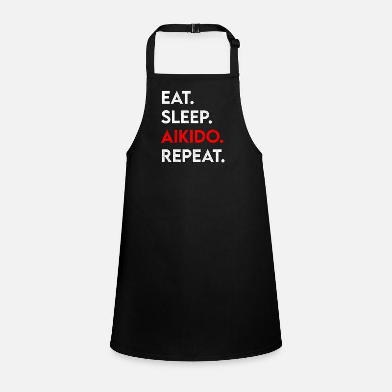 manger du sommeil aïkido répéter Tablier Enfant