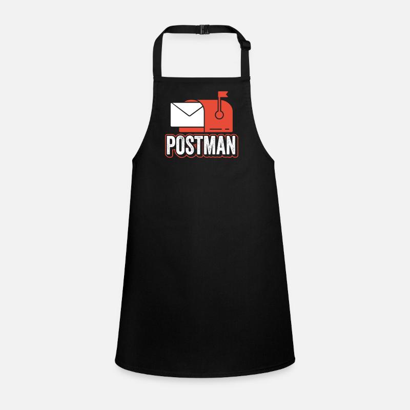 Postman Postman Delivery Courier Parcel Service Children's Apron
