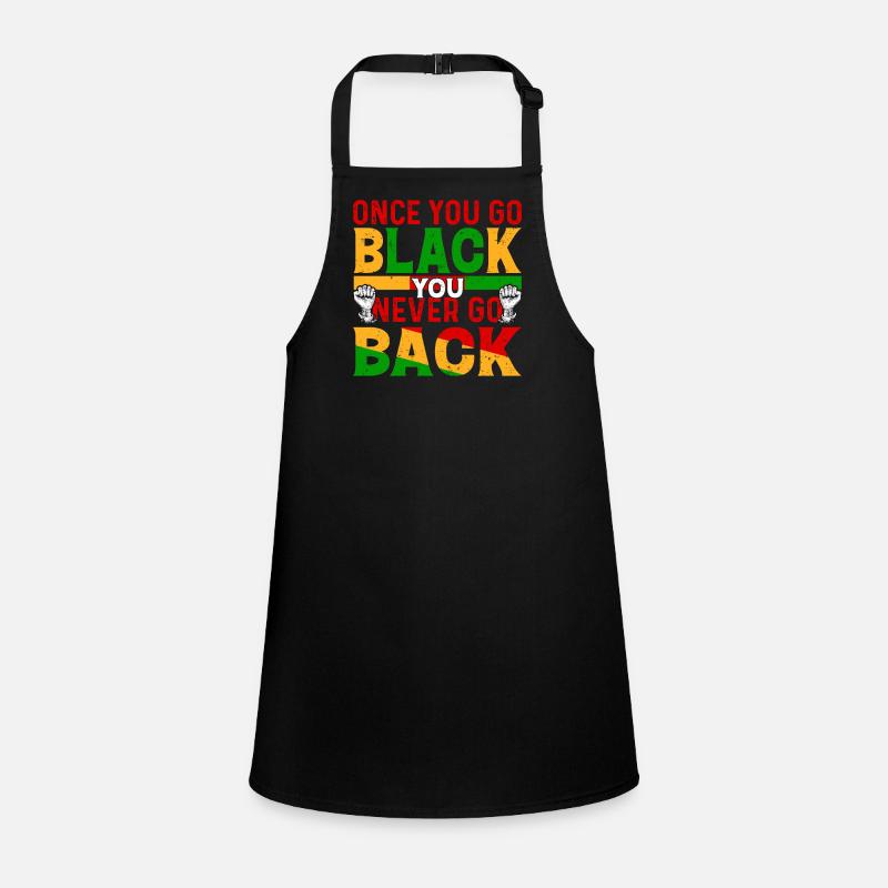 Black History Month Black History American Schürze für Kinder