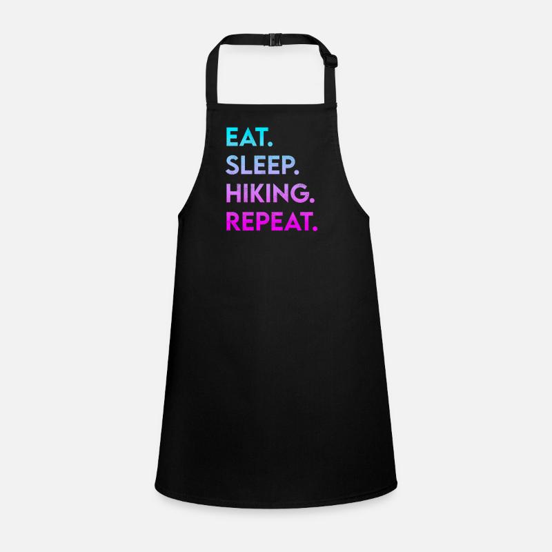 Eating Sleep Hiking Children's Apron
