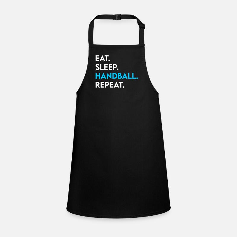 eat sleep handball repeat Schürze für Kinder