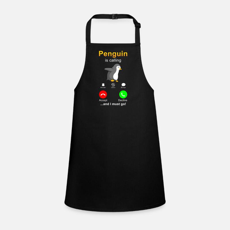 Pinguin is calling Schürze für Kinder