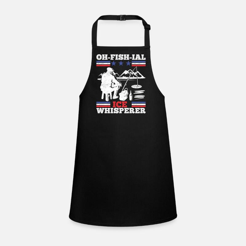 Ofishial Ice Anglers Children's Apron