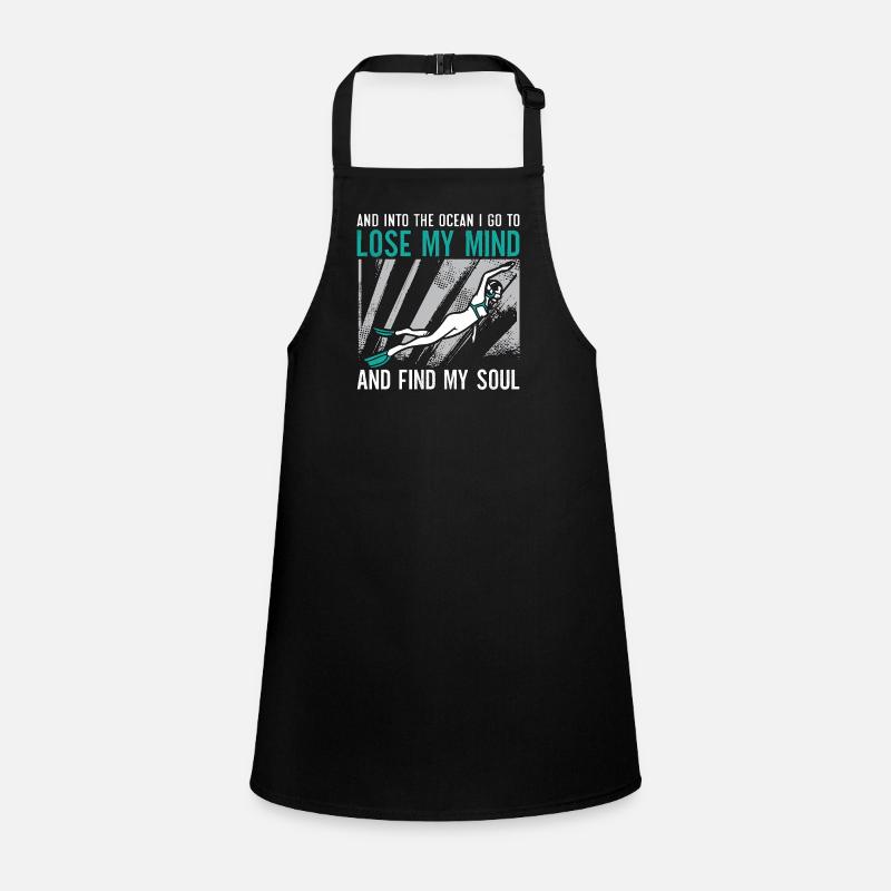 Freediving Gift Children's Apron