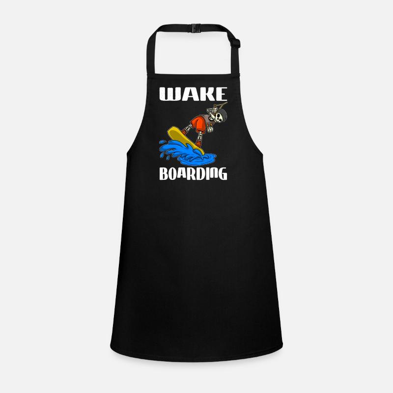 Wakeboarder Skeleton sur le wakeboard Tablier Enfant