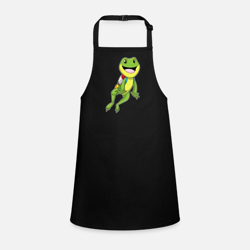 Frosch Jetpack Schürze für Kinder