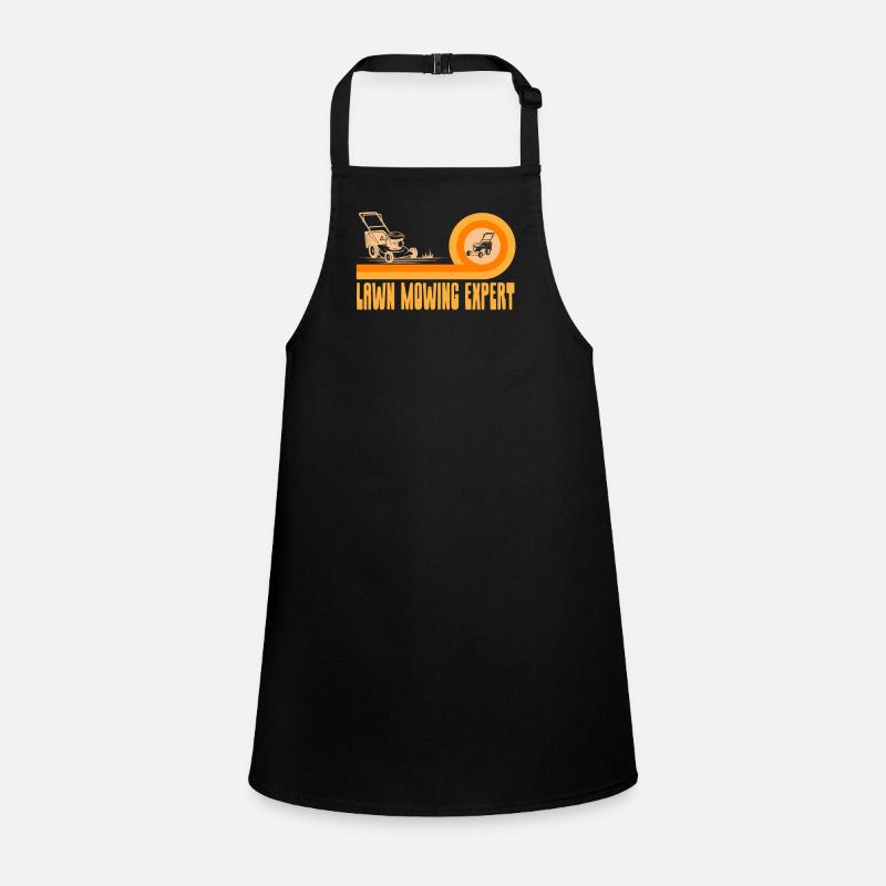 Expert For Lawn Mowing Lawn Mower Grass Children's Apron