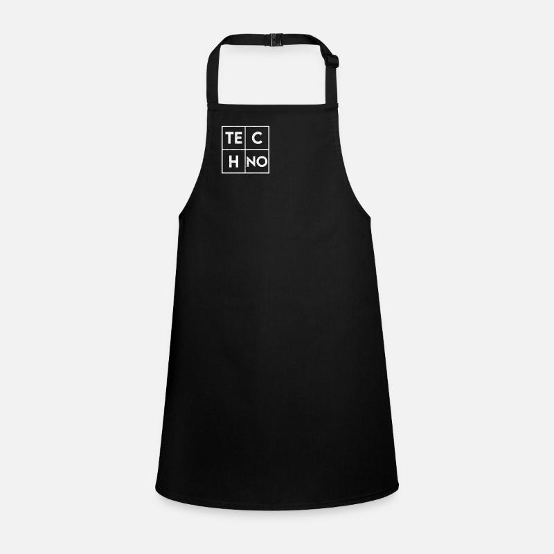 Techno Schürze für Kinder